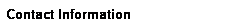 Text Box: Contact Information
